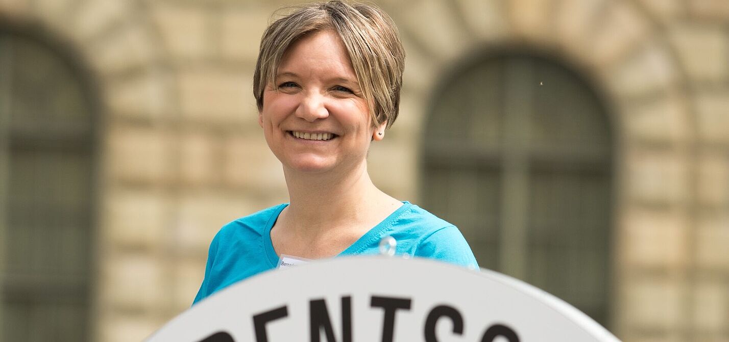 Bernadette Felsch, Vorsitzende des ADFC Bayern und Beauftragte des Radentscheids Bayern.