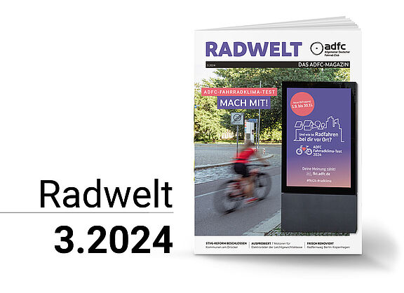 ADFC-Magazin Radwelt 3.2024