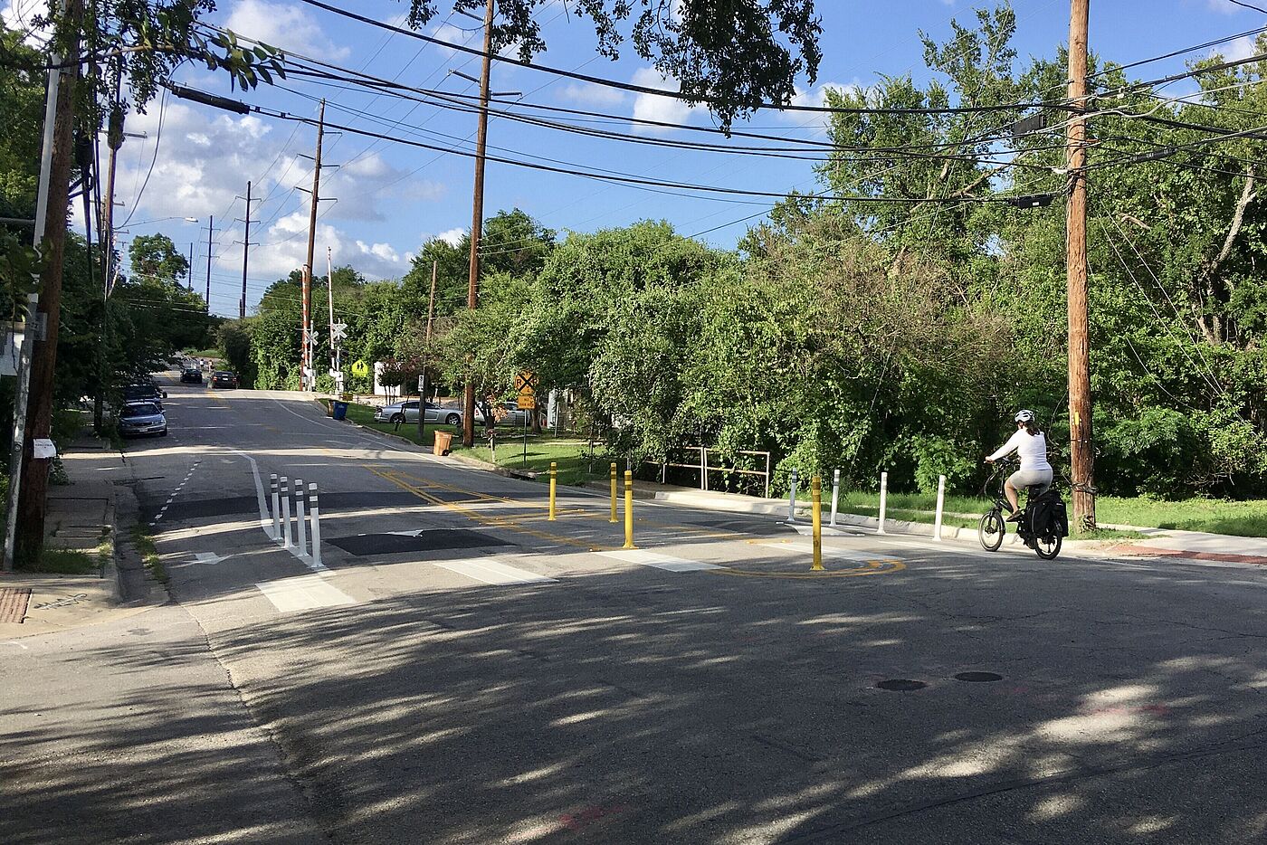 Übergang für Fuß- und Radverkehr in Austin/Texas