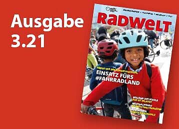 ADFC-Magazin Radwelt 3.2021