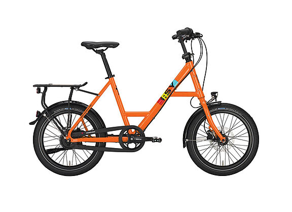 Kompakträder sind durch ihre Größe ideale Stadtfahrräder. Kompakträder sind durch ihre Größe ideale Stadtfahrräder.