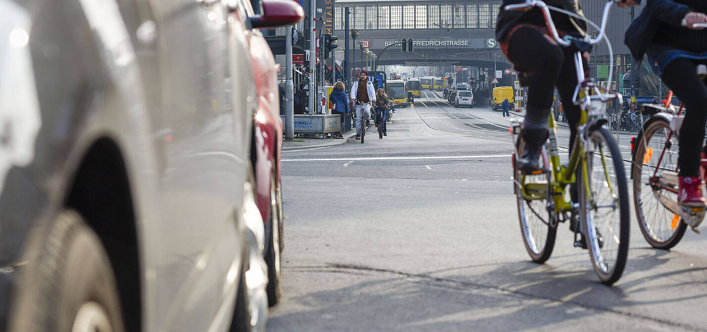 Radfahren in der Stadt