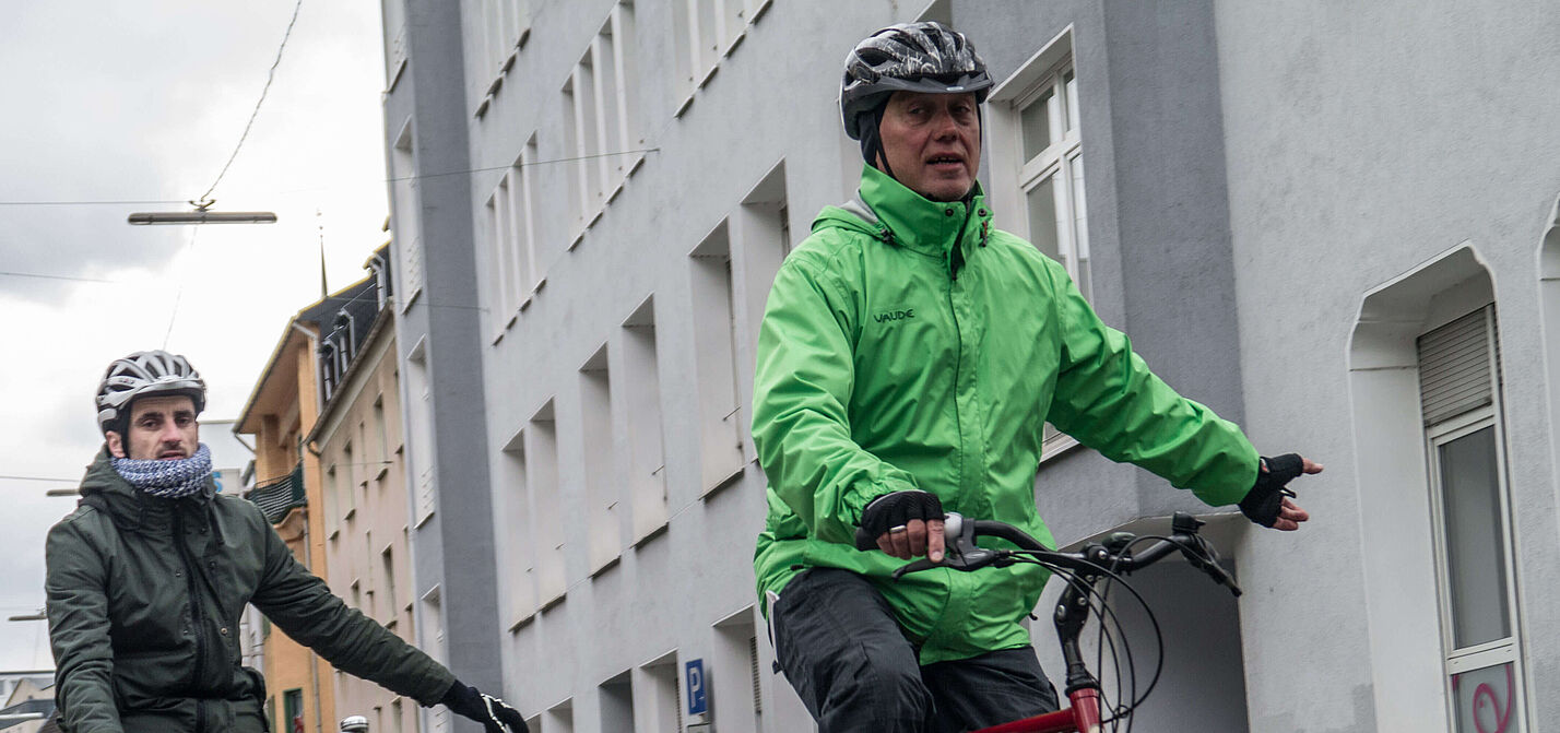 Verkehrstraing mit Geflüchteten