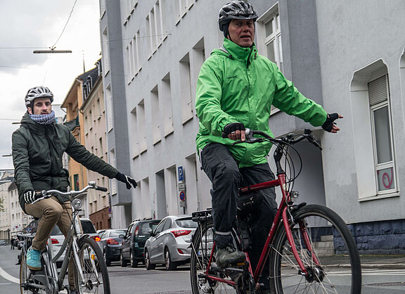 Verkehrstrainning mit Geflüchteten