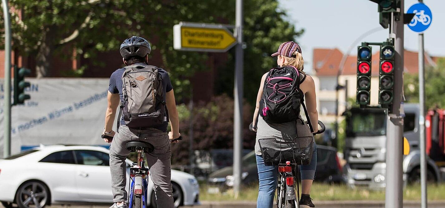 Fahrradfahren im täglichen Verkehr