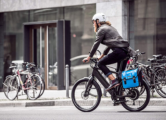 Radfahren in der Stadt