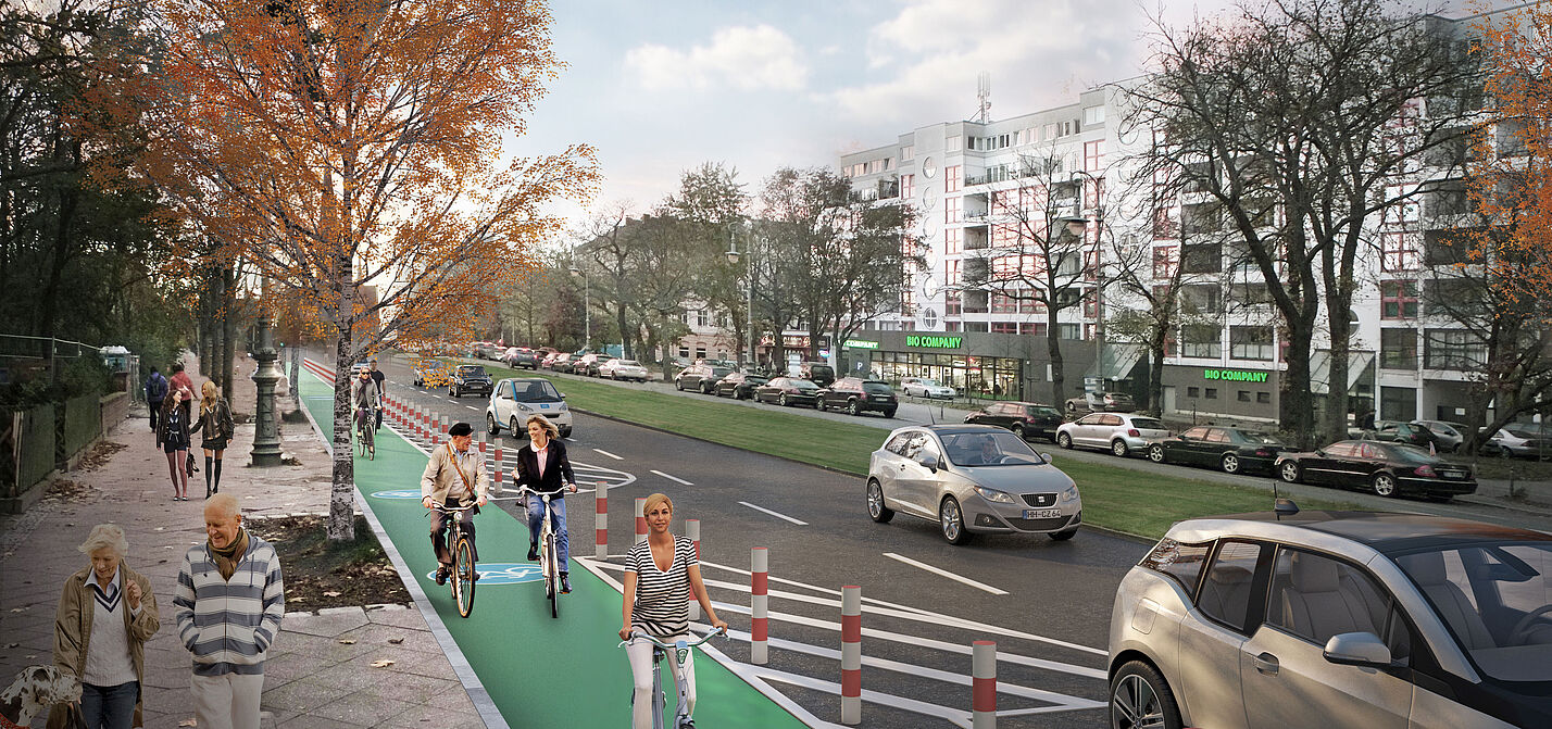 ADFC erklärt: „Protected Bike Lanes“ – Radfahren mit Schutz und Komfort 