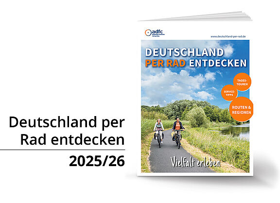 Titelcover Deutschland per Rad entdecken 2025/26