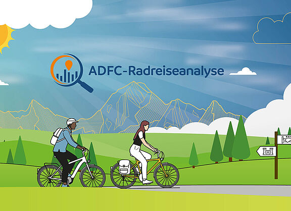 ADFC-Radreiseanalyse 2025 ADFC-Radreiseanalyse 2025 - Key Visual