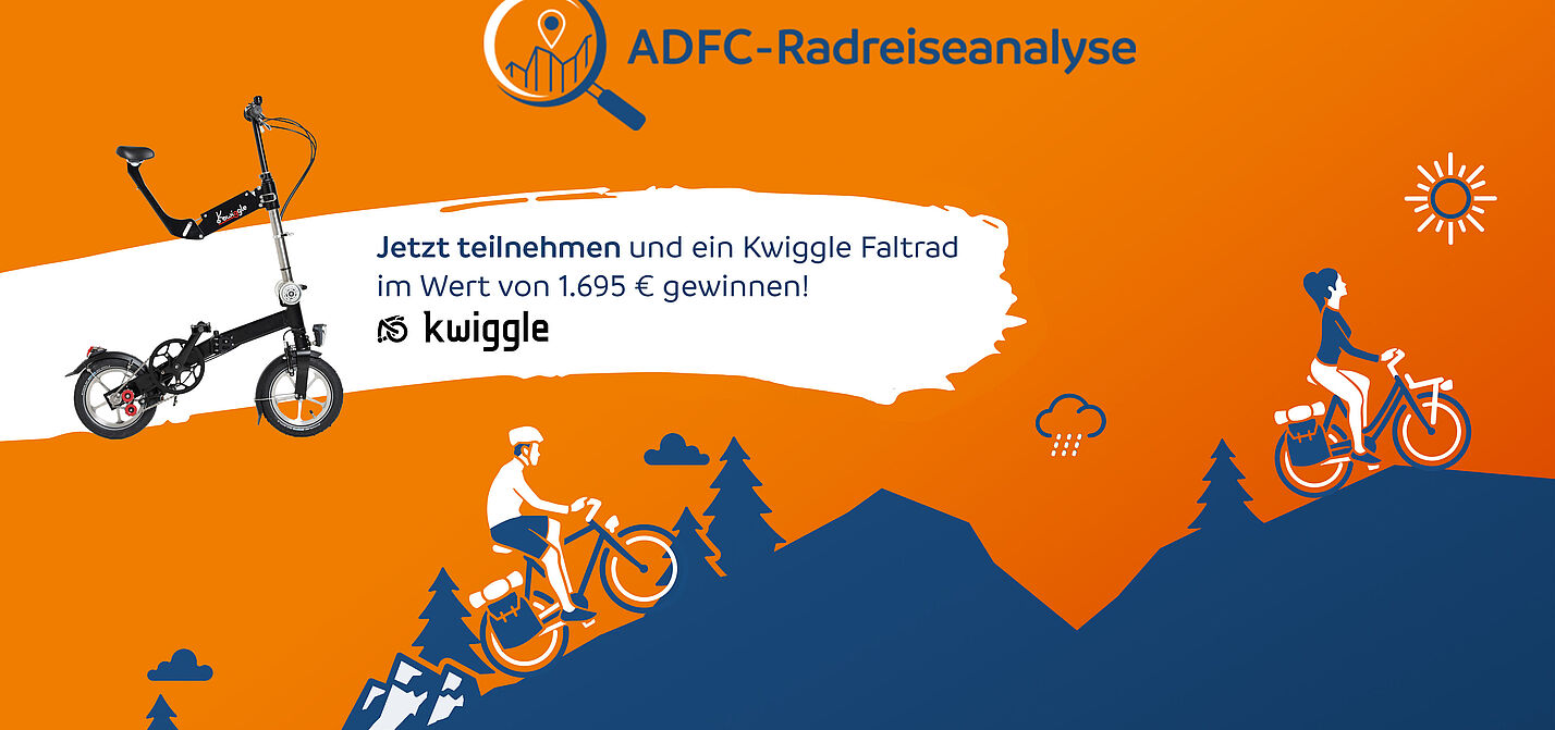 Jetzt mitmachen bei der ADFC-Radreiseanalyse