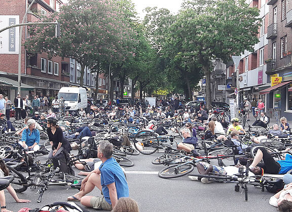 Ride of Silence in Hamburg (Mai 2018)