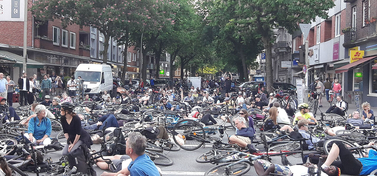 Ride of Silence in Hamburg (Mai 2018)