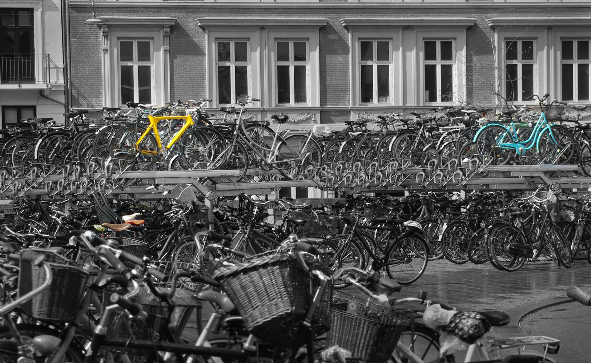 Finden Sie Ihr Fahrrad.