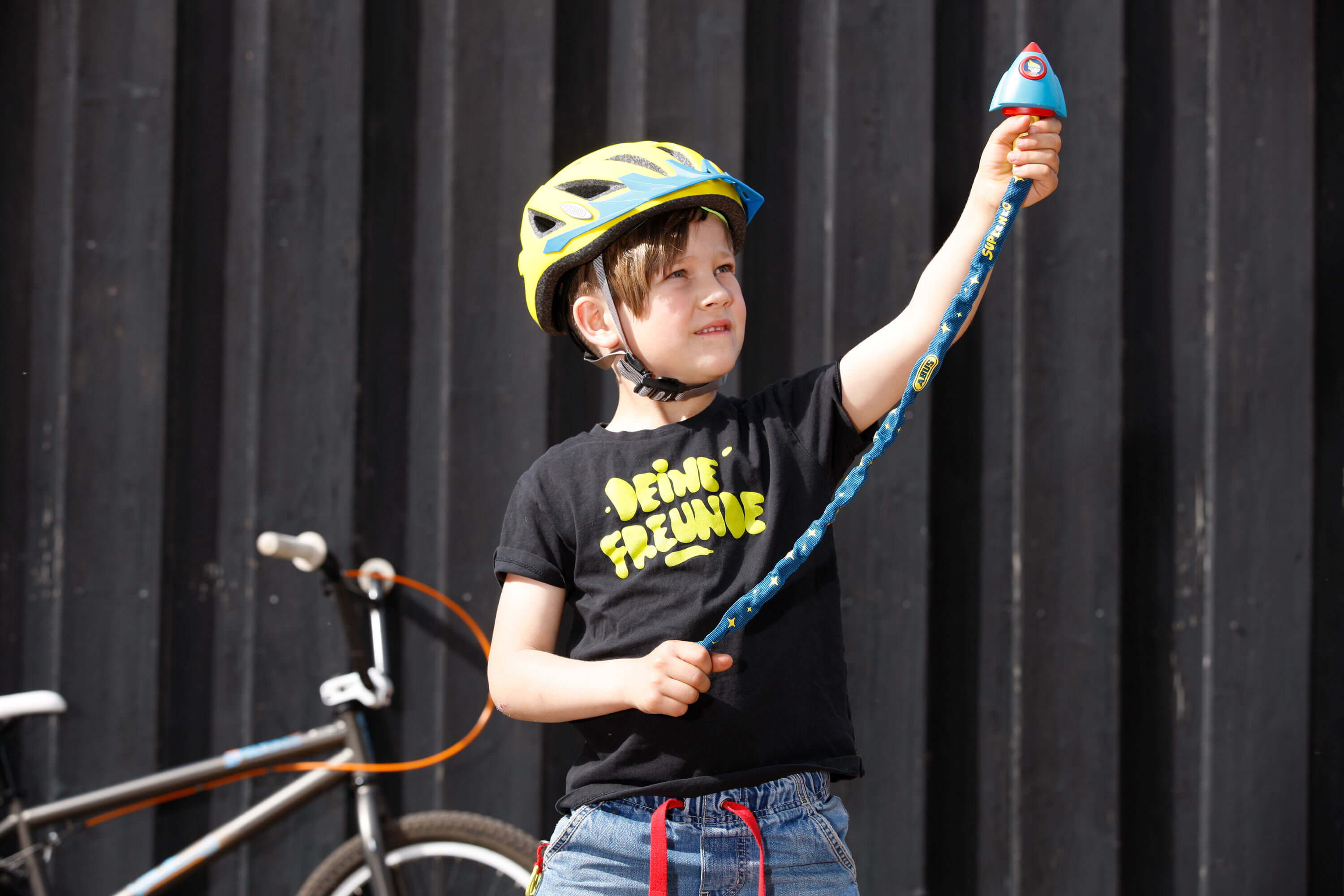 Kindgerechte Fahrradschlösser machen Spaß und vermitteln Wertschätzung fürs Material.